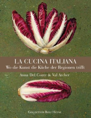 EINE KULINARISCHE ENTDECKUNGSREISE DURCH PIEMONT, VENEZIEN, LIGURIEN, DIE MARKEN, APULIEN UND SARDINIEN. Die eher unbekannten Regionen Italiens sind unbedingt eine (kulinarische) Reise wert, denn hier warten urprüngliche Landschaften, zahlreiche Kunst- und Kulturschätze sowie eine traditionelle, unverfälschte Küche auf ihre Entdeckung. Anna del Conte hat sich auf die Suche nach den schönsten Landschaften und besten Spezialitäten gemacht, die das Piemont, Venezien, Ligurien, die Marken, Apulien und Sardinien zu bieten haben. Und stellt nun die Regionen, ihre typischen Spezialitäten und die besten Rezepte vor. Zudem besucht sie die Menschen, die die Cucina prägen und die Küchenkunst von Generation zu Generation weitergeben. Illustriert wird diese Genussreise mit extra zu diesem Zweck angefertigten Malereien und Stillleben der Künstlerin Val Archer. So entsteht ein liebevoll gestaltetes Kleinod, ein wahres Schatzkästlein für Italophile und Genussliebhaber.