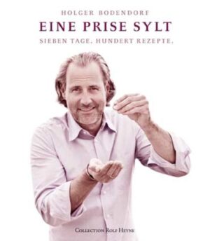 Ein Buch, ein Urlaub. Eine Genussreise nach Sylt: 100 mediterrane, regionale und exquisite Rezepte - nehmen Sie eine Prise Sylt, entspannen Sie sich ein paar Tage auf Deutschlands schönster Insel und genießen Sie das Leben gemeinsam mit Sternekoch Holger Bodendorf, der Sie nebenbei noch zu den schönsten Plätzen 'seiner' Insel und zu abwechslungsreichen Aktivitäten mitnimmt. Holger Bodendorf führt seit zehn Jahren das 1784 erbaute 5-Sterneplus-Privathotel Landhaus Stricker in Tinnum auf Sylt. Seit 2006 werden die mediterranen Köstlichkeiten seines Restaurants Jahr für Jahr mit einem Michelin-Stern ausgezeichnet. Im Restaurant Stricker bietet seine Vitalküche Bodenständiges und Regionales. Gemeinsam mit Holger Bodendorf erkunden wir Sylt sieben Tage lang von der kulinarischen Seite ebenso wie die zahlreichen Möglichkeiten zur Entspannung in der erholsamen Luft der Nordsee.