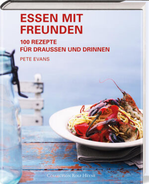 Essen mit Freunden - gemeinsam kochen und genießen. 100 frische, leicht zuzubereitende, köstliche Rezepte für draußen und drinnen. Viel Erfolg mit wenig Aufwand. Kochen macht Spaß - Essen mit Freunden macht doppelt Spaß! Wer gerne kocht, kocht auch gerne für seine Freunde. Denn das Essen macht umso mehr Spaß, wenn man sich in geselliger Runde versammelt. Pete Evans präsentiert 100 Rezepte, die dem Gastgeber beim Kochen ebenso viel Freude machen wie den Gästen beim Essen. Es sind einfach zu kochende, leicht anzurichtende, toll aussehende und umwerfend schmeckende Gerichte, mit denen man seine Gäste - egal ob beim Essen im Freien oder zu Hause - garantiert begeistern wird. Damit Essen mit Freunden Freude macht! Pete Evans ist Koch, Fernsehkoch, Restaurantbetreiber und Angler - wobei er das letztgenannte am liebsten ist. In Sydney betreibt er die Restaurants "Hugo’s Manly", "Hugo’s Bar Pizza" und "Hugo’s Lounge" sowie in Brighton (Victoria) das "Pantry". Pete Evans ist verheiratet und hat zwei Töchter.