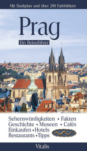 In diesem Reisebegleiter werden alle wichtigen Prager Sehenswürdigkeiten vorgestellt. Die Pragbesucher werden dabei nicht in vorgezeichnete Routen gezwungen