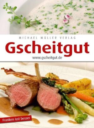 Das "Gscheitgut-Kochbuch" des Michael Müller Verlags: ein Band, der mehr bietet als eine reine Rezeptesammlung. Mit über 160 saisonalen und regionalen Gerichten von 19 Profi-Köchen aus renommierten Gasthöfen der Fränkischen Schweiz ist das Buch auch ein kulinarischer Kulturführer. Das beliebte Reise-Kochbuch enthält lukullische Hintergrundreportagen zur Region, und die engagierten Gscheitgut-Gastwirte geben wertvolle Profi-Tipps, damit das Nachkochen in jedem Fall gelingt. Inzwischen ist das sogar von der ITB prämierte Werk in dritter Auflage erschienen.