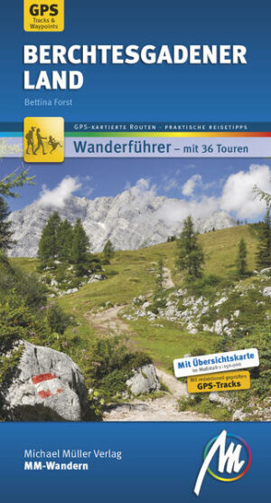 36-mal begleitet Sie unsere Wanderführerin Bettina Forst in eine der schönsten Regionen in den deutschen Alpen! Der äußerste Südostzipfel des Landes ragt wie die Schwanzspitze des bayerischen Löwen ins Salzburger Land hinein und bildet die Grenze zu Österreich. Berchtesgaden und seine Berge sind nahezu legendär