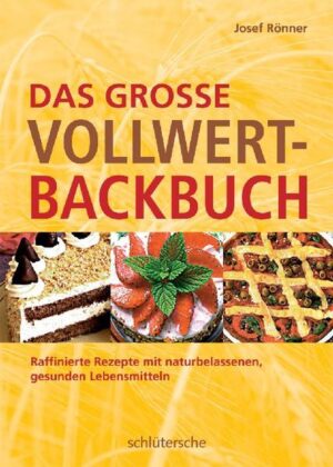 Kuchen und Herzhaftes aus Vollkornmehl oder Desserts mit frischen Früchten sind nicht nur gesund, sondern auch richtig lecker! Konditormeister Josef Rönner stellt seine besten Kreationen vor, in denen er nur Vollkorn- oder Dinkelmehl und naturbelassene Süßstoffe verwendet. Dazu gibt er viele praktische Tipps. Alle Rezepte hat er sorgfältig erprobt und leicht verständlich beschrieben, so dass sie unkompliziert umzusetzen sind. Ein Back- und Dessertbuch für alle, die gerne backen und essen und dabei auf gesunde Ernährung achten.