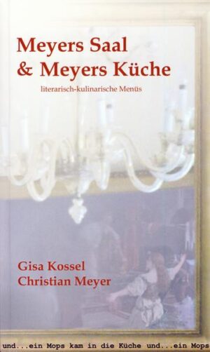 Waren Sie schon einmal in Meyers Saal? Ein ideenreiches, humoriges und lesenswertes Erzählbändchen, erweitert um die besten Suppenrezepte von Koch und Inhaber des Lokals Christian Meyer und die energischen Zeichnungen von Lidia Beleninova.Den Wänden und Fenstern, dem Klavierhocker und dem kleinen grünen Männchen auf dem Notausgangschild hat Gisa Kossel ihre romantische, leidvollen, spannenden Geschichten abgelauscht. Möchten Sie wissen, wie die Suppen in Meyers Küche entstehen? Endlich gibt Koch Christian Meyer die Rezepte für seine sinnlichen, exotischen, gut komponierten Suppen preis. Was geschah mit dem Mops, als er in die Küche kam? Es gibt unterschiedliche Zeugenaussagen.