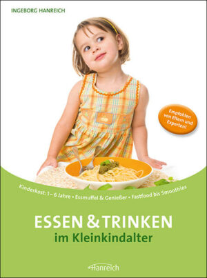 Honighäuschen (Bonn) - Auf Anregung unserer LeserInnen wurde unser Ernährungsleitfaden für Kinder von 1-6 Jahren erweitert und nach den neuesten ernährungswissenschaftlichen Erkenntnissen überarbeitet. Er bietet eine praxisnahe Portionsberechnung für alle Lebensmittelgruppen in "Kinderhandvoll" und beantwortet zahlreiche Elternfragen wie: - Was muss ich bei der Kinderkost im 2. Lebensjahr beachten? - Isst mein Kind das, was es essen sollte? - Was mache ich, wenn es ein Genüse-Essmuffel oder kaum trinkt? - Was mache ich, wenn es morgens nicht essen mag oder unter Verstopfung leidet? - Was mache ich, wenn es allergiegefährdet ist odedr noch die Flasche bevorzugt?