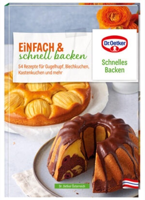 Einfaches Backen geht schnell, ohne dabei auf Geschmack und Qualität zu verzichten, und ist obendrein noch ostengünstig. Sind es nicht die einfachen Kuchen, die wir für unsere Lieben öfter im Jahr backen, die ohne Dekoration auskommen und trotzdem so gut schmecken? Die Grundzutaten hat man meist zu Hause oder kann sie leicht besorgen. Die Rezepte in diesem Buch sind bewusst einfach gehalten, sind abwechslungsreich und schmecken einfach köstlich. Wer will, kann die Kuchen noch weiter aufwerten mit hilfreichen Tipps, die bei den Rezepten zu finden sind. Für jeden Geschmack ist mit Sicherheit etwas in diesem Buch dabei. Im Kapitel „Gut zu wissen“ sind Tipps gesammelt, um Lebensmittelverschwendung zu vermeiden. Ganz einfach kann man Kuchen- oder Backzutatenreste weiterverarbeiten und daraus Neues zaubern wie z. B. Kuchenauflauf, Tortenboden für Kühlschranktorten oder Cake Pops für Kinder.