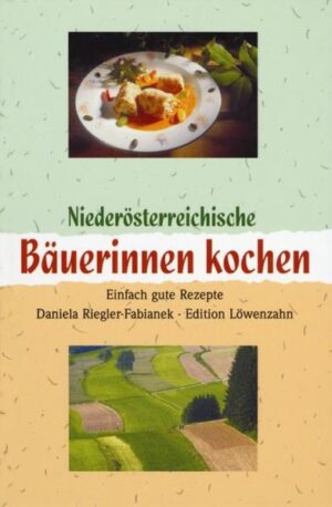 Daniela Riegler-Fabianek ist Fachlehrerin für ländliche Hauswirtschaft und als Ernährungsberaterin in der NÖ Landwirtschaftskammer tätig. Sie hat die beliebtesten Rezepte der niederösterreichischen Bäuerinnen gesammelt, praktisch erprobt und die besten für dieses Buch ausgewählt. Die übersichtliche Gliederung ermöglicht eine rasche Zusammenstellung von der einfachen Jause bis zum festlichen Menü. Wählen Sie aus knapp 300 schmackhaften Rezepten und bereiten Sie mit hochwertigen landwirtschaftlichen Produkten Gaumenfreuden.