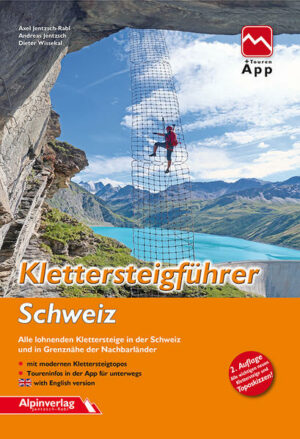 Die zweite Auflage des Klettersteig Guide mit den beliebten Toposkizzen - jetzt neu mit Touren-App Zugang und grenznahen Klettersteigen in den Nachbarländern. Natürlich sind auch alle lohnenden neuen Klettersteige in der Schweiz dabei