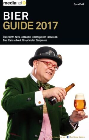 Immer mehr Vielfalt, immer interessantere Biere und immer mehr Top-Lokale, die das auch anbieten: Österreichs Bierszene kennt nur eine Richtung. Bierpapst Conrad Seidl dokumentiert im Bier Guide 2017 bereits zum 18. Mal die wichtigsten Trends, die neuesten Bierspezialitäten und die schönsten Bierbars. Knapp 1.200 Bierlokale haben es heuer auf 434 Seiten in den Bier Guide geschafft. Darunter sehr traditionelle Wirtshäuser, die sich um Bierpflege verdient machen, aber ebenso die neuesten Craft Bier Bars, in denen rare Bierspezialitäten von Kleinstbrauereien angeboten werden oder aber die Brauereien, bei denen es tatsächlich etwas zu sehen oder zu erleben gibt. Die aktuelle Ausgabe von Conrad Seidls Bier Guide zeigt auch, dass die heimischen Braumeister Jahr für Jahr Biere brauen, die das bisherige Angebot noch übertreffen. Neu ist ein eigenes Kapitel mit Empfehlungen für den Biereinkauf im Bierspezialitätengeschäft.