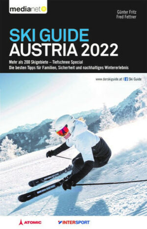 In seiner bereits 13. Ausgabe bündelt der Ski Guide Austria 2022­­ den Wintersport in Österreich in einem Komplettüberblick von über 450 Seiten. Im unverzichtbaren Weißbuch für Wintersportler und -urlauber sind 300 Skiorte zu finden