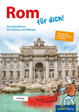 Mit Comics und Rätseln führt dich "Rom für dich!" durch eine der coolsten Städte der Welt. Der Reiseführer zeigt dir alle Highlights: das Kolosseum und das Forum Romanum