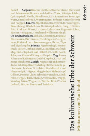 Das kulinarische Erbe der Schweiz ist ein überquellender Schatz an Preziosen, sein Inventar umfasst über 400 registrierte Produkte: vom Augustiner Schüblig über Rivella bis zur Zuger Kirschtorte. Nun gibt es diesen Fundus, gerafft in unterhaltsamen Texten, endlich auch als Buch: Die fünfbändige Reihe «Das kulinarische Erbe der Schweiz» ist eine Sammlung einheimischen Geschmacks. "Das kulinarische Erbe der Schweiz" ist erhältlich im Online-Buchshop Honighäuschen.