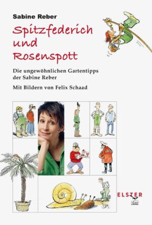 Honighäuschen (Bonn) - Rein orchideentechnisch gesehen würde sich Sabine Reber einen feucht-kühlen Sommer wünschen. Aber wer will das schon (außer die Orchideen)? Die bekannte Garten- expertin mag lieber das Probieren, als zuviel an einer Sache zu studie- ren. Und so sind ihre Tipps hilfreiche Anregungen für den Freiluft-Alltag: Kann man Laub essen? Was soll ein Fisch im Gartenboden? Wie geht man mit Christrosen um? Welche Pflanzen eignen sich für den Lili- putbalkon? Für alle Jahreszeiten hat Sabine Reber praktische wie originelle Vor- schläge. Gleichzeitig kommt bei ihr das ökologische Bewusstsein nicht zu kurz. Für jeden Monat  von Januar bis Dezember  hat sie Tipps parat, die Naturpflege zur Freude werden las- sen  ein Vademecum für den Gue- rilla Gardener ebenso wie für den Pflanzenzüchter auf Balkonien oder die Freundin des gepflegten Gartens. Viele der Kolumnen und die Zeich- nungen von Felix Schaad erschienen zuerst im Zürcher «Tages-Anzeiger».