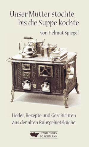 Helmut Spiegel führt zurück in eine Zeit, als die Mutter stochen musste, wenn sie kochen wollte. Bei ihrer Arbeit sang sie gerne Küchenlieder: von enttäuschter und glücklicher Liebe, von armen Mädchen und bösen Buben. Auf ihrem Herd - dem Stolz jeder Hausfrau - kochte sie Gerichte der alten Ruhrgebietsküche: Pfefferpotthast, Brotsuppe, Himmel und Erde, Dicke Bohnen, Erbsensuppe oder Eisbein mit Sauerkraut.