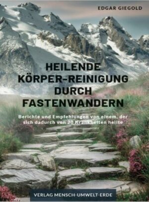 Honighäuschen (Bonn) - Durch das Fastenwandern hat sich der Autor, Edgar Giegold, von 20 Krankheiten heilen können. Voll Begeisterung schreibt er in diesem Buch darüber, nicht ohne zu vergessen, welche Entbehrungen und Herausforderungen er bei den vielen Fastenwandertouren, die er im Laufe seines Lebens hinter sich brachte, zu erwähnen. - Viele eindrucksvolle Erlebnisse, z.B. bei der Alpenüberquerung, lässt er in seine Erfahrungsberichte über das Fastenwandern mit einfließen.