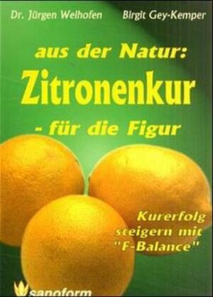 Zitronen enthalten neben Vitamin C weitere Biowirkstoffe wie Ballaststoffe, die ohne Kalorien sättigen und ätherische Öle, die den Hunger dämpfen. Gesteigert wird der Erfolg beim Fettabbau durch Aromen aus Vanille, Ingwer und Rosmarin, die in der speziellen Mischung „F-Balance“ mit Zitronenöl kombiniert sind. Zum Intensiv-Abnehmen nimmt man neben Zitronen-Kapseln einen Mix aus Zitronensaft, F-Balance und Agavendicksaft. Die ganzheitliche Zitronenkur reinigt, entschlackt und hilft effektiv und natürlich beim Abspecken.