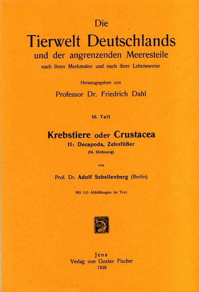 Honighäuschen (Bonn) - Dieses Buch ist eine umfassende Bearbeitung der Zehnfußkrebse (Decapoda) Deutschlands.