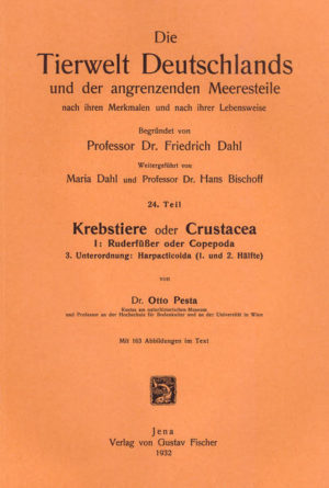 Honighäuschen (Bonn) - Dieses Buch umfasst die wissenschaftliche Bearbeitung der Ruderfußkrebse (Copeoda), Unterordnung Harpacticoida, für das Gebiet von Deutschland.