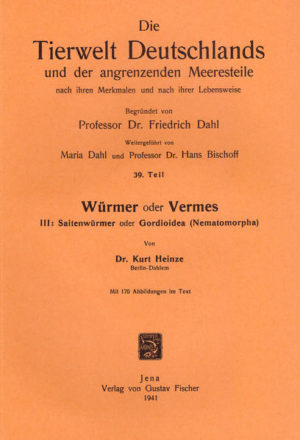 Honighäuschen (Bonn) - Dieses Buch ist eine umfassende Bearbeitung der Saitenwürmer (Nematomorpha) Deutschlands.
