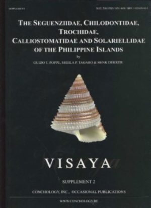 Honighäuschen (Bonn) - This Visaya Supplement contains descriptions of 1 new genus, 2 new subgenera, 70 new species and 1 new subspecies in the gastropod families Seguenziidae, Chilodontidae, Trochidae, Calliostomatidae and Solariellidae.