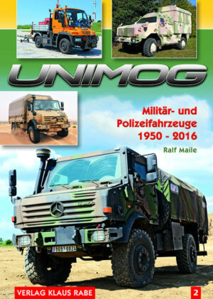 Honighäuschen (Bonn) - 1948 wurde der Unimog vorgestellt, und bereits 1950 bestellte die Schweizer Armee als erster Kunde Fahrzeuge für den Einsatz beim Militär. Kurz darauf folgten erste Polizeifahrzeuge für den deutschen Bundesgrenzschutz. Heute gehört eine Vielzahl von Staaten zu den Unimog-Nutzern. Der Bd. 1 Militär- und Polizeifahrzeuge beschreibt die Baureihen bis zum Typ 437.1. In Bd. 2 geht es dann um die späteren Baureihen.