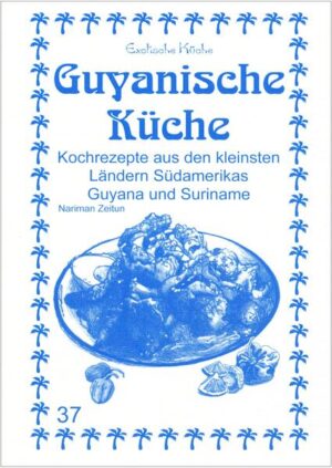 Das ausgefallene Kochbuch aus den kleinsten Ländern Südamerikas, Guyana (ca. 804.567 Einwohner) und Suriname (587000 Einwohner). Das interessante der Einwohner der beiden Länder ist ihre Herkunft. Neben den Ureinwohnern stammen sie aus Indien, Afrika, China, Europa und arabischen Ländern. Diese Mischung an Menschen macht die Küche Guyanas und Surinames sehr interessant. Vor allem die indische Küche ist in Guyana sehr beliebt. So auch die afrikanische, chinesische und arabische Küche. In unserem Buch versuchen wir unseren Lesern das Beste der Guyanischen Küche vorzustellen und vor allem das Kochen mit exotischem Gemüse wie Cassava oder Yam nahezubringen. In der Guyanischen Küche wird viel frischer Thymian und sehr scharfer Chili verwendet, das haben wir in unseren Rezepten etwas entschärft, außerdem haben wir auf Gewürzwürfel, die man in Guyana häufig verwendet, verzichtet. Wir hoffen, dass unser Buch Ihnen gefallen wird.