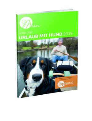 Hotelempfehlungen für Urlaub mit dem Vierbeiner. "Mein Hotel für Urlaub mit Hund 2019" Der Hotel- und Restaurantführer ist erhältlich im Online-Buchshop Honighäuschen.