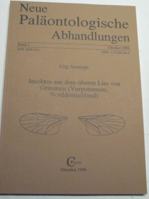 Honighäuschen (Bonn) - Aus dem oberen Lias der Tongrube von Klein Lehmhagen bei Grimmen (Norddeutschland) wird erstmalig eine umfangreiche Insektenfauna beschrieben. Die in der Regel ausgezeichnet erhaltenen Insektenreste stammen aus Karbonatkonkretionen, die in marine Tone des Untertoarc (Ammonitenzone des Harpoceras falciferum) eingelagert sind. Zahlreiche Familien konnten erstmalig im europäischen Lias nachgewiesen werden. Von den bis jetzt aus Grimmen bekannten 91 Arten kommen 41 auch in anderen oberliassischen Insekten-fundstel-len Europas vor. Die Insektenfaunen der verschiedenen ober-liassischen Aufschlüsse Mittel-europas [Grimmen, Dobbertin, Braunschweig, Kerkhofen (Deutschland), Bascharage (Luxemburg)] und Englands erwiesen sich als sehr ähnlich. Auffällige Unterschiede bestehen jedoch in der quantitativen Zusammensetzung der Homoptera-Auchenorrhyncha zwischen Grimmen auf der einen und Dobbertin und Braunschweig auf der anderen Seite.