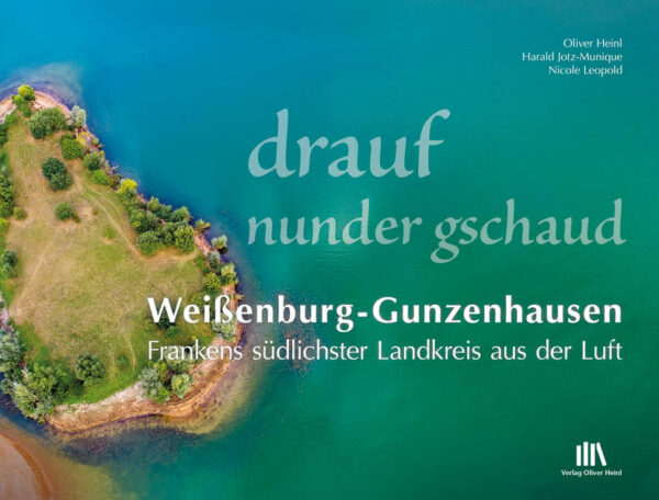 Die Attraktivität des Landkreises Weißenburg-Gunzenhausen wird auf 296 Seiten mit mehr als 250 Drohnenaufnahmen fotografisch eindrucksvoll gezeigt. Die Fotografien stammen von Oliver Heinl und Harald Jotz-Munique. Die Grafikerin und Autorin Nicole Leopold hat auf der Suche nach Geschichten hinter den Fotografien viel Informatives