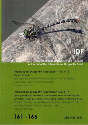 International Dragonfly Fund Report 161-166: Journal of the International Dragonfly Fund | International Dragonfly Fund
