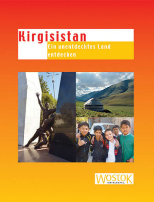 Kirgisistan. Ein unentdecktes Land entdecken befasst sich mit unterschiedlichen Facetten des gesellschaftlichen und kulturellen Lebens der Gebirgsrepublik im Herzen Zentralasiens. Neben Beiträgen zur Geschichte der Kirgisen und Kirgisistans gibt es Artikel zur Religion