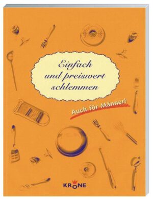 Von Bandnudeln über Forelle bis Zabaione: Mehr als 25 preiswerte Rezepte serviert Doris Schmidtutz, die sich spielend leicht nachkochen lassen. Da schwingt auch der männliche Küchenmuffel begeistert den Kochlöffel!