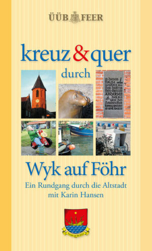 Wir machen einen kleinen Fußmarsch unter der fachkundigen Führung von Karin Hansen kreuz&quer durch das kleine Städtchen Wyk auf Föhr. Welche Bedeutung haben oder hatten Mühlen und Kirchen? Was ist der Flutpfahl? Was ist der Glockenturm? Was der berühmte Walknochen? Wie lebten die Menschen früher