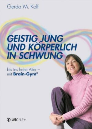 Honighäuschen (Bonn) - Das Brain-Gym-Buch für die Generation 55 plus: leicht und verständlich aufbereitet für alle, die auch in reiferen Jahren körperlich und geistig aktiv bleiben möchten. "Sich regen bringt Segen" - dieses Sprichwort interpretiert die Autorin im Sinne der heutigen Lernforschung: Bewegung ist lebenslang das Tor zum Lernen und zu klarem Denken auch im Alter. Die hier vorgestellten Brain-Gym-Übungen lassen sich ohne Vorkenntnisse und Ausrüstung zu jeder Zeit und an jedem Ort ausführen. 50 farbige Fotos und 40 Illustrationen zeigen, wie Sie die Gehirntätigkeit anregen, Stress abbauen und Ihr Wohlbefinden fördern können. Wer die positiven Wirkungen einmal erlebt hat, wird immer wieder gern darauf zurückgreifen.