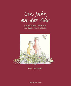 Der Verlauf der Ahr und die Jahreszeiten mit ihren festlichen Höhepunkten prägen nicht nur die Geschichte, Bräuche und Feiern in der Region, sondern auch das, was auf den Tisch kommt: Ob traditionell überliefert oder modern abgewandelt – die bewährten und beliebten Rezepte der Landfrauen sind einfach nachvollziehbar, gesund und vor allem lecker. Von Kräutern über Äpfel oder Kartoffeln bis hin zu Rezepten rund um Essig und Öl finden sich zahlreiche gute Ideen für alle Anlässe, Feierlichkeiten oder einfach nur das gemeinsame Genießen im kleinen Kreis. Vom Döppekooche über Bunne dönn bis zum Ahrtaler Winzertopf – die Rezepte von der Ahr zeigen mit ihrer reichen Vielfalt die Besonderheit der Landfrauenarbeit: Liebe für die Heimat, die man schmecken kann, und ein reicher Schatz an Wissen und Erfahrung.