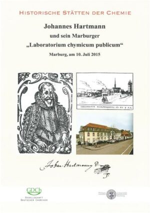 Honighäuschen (Bonn) - Die Broschüre beschreibt den beruflichen Werdegang von Johannes Hartmann in seiner Zeit als Chemiker in Marburg/Lahn.