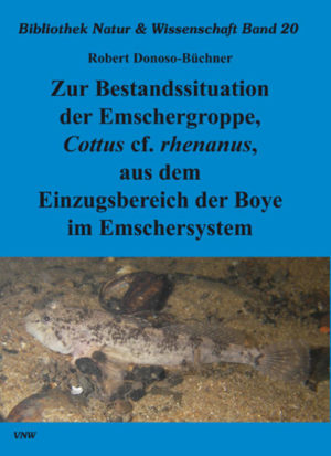 Honighäuschen (Bonn) - In einigen Emschernebenflüssen war die Wasserqualität der letzten Jahrzehnte so gut, dass dort einige Koppen/Groppen der Gattung Cottus, wohl Cottus rhenanus, überlebt haben. Beschrieben werden Aussehen, Vorkommen, Bestandssituation und Erhaltungsmöglichkeiten