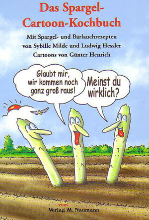 Sybille Milde, Deutschlands jüngste Sterneköchin, verarbeit viele heimische Produkte, welche der Hauptbestandteil Ihrer frischen, mit einem hohen Gemüseanteil versehenen modernen Küche sind. Sie leitet die Küche des renomierten Restaurants Hessler in Maintal, welches von Ludwig Hessler geführt wird. Günter Henrich ist der Schöpfer der kultigen 'Eier-Cartoonbücher' sowie der Reihe der Getränke-Cartoonbücher rund um das Kölsch, das Weißbier, den Bocksbeutel und den Apfelwein. Ein außergewöhnliches Kochbuch mit wunderbaren Rezepten, welches das Kochen mit Spargel und mit Bärlauch zum fröhlichen Erlebnis werden läßt.