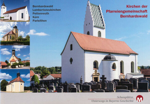 Kunst- und Kirchenführer durch die Pfarreiengemeinschaft Bernhardswald im Landkreis Regensburg. "Kirchen der Pfarreiengemeinschaft Bernhardswald" Der Reiseführer ist erhältlich im Online-Buchshop Honighäuschen.