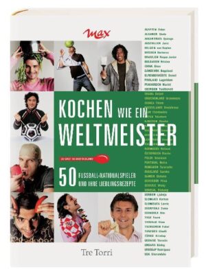 Das neue Kochbuch vom Trend- und Lifestylemagazin MAX und dem Tre Torri Verlag mit den Lieblingsrezepten der Fußball-Nationalspieler. Fünfzig leckere, ideenreiche und exotische Gerichte aus den Heimatländern der Nationalspieler z.B. Argentinien, Brasilien, Japan, Frankreich, Holland und USA, die Lust auf "Mehr" machen. Sie bieten völlig neue Geschmackserlebnisse, mit denen auch Ungeübte Kocherfolge erleben und Spaß am Nachkochen bekommen. Neben vielen Informationen und einem Portrait wird das Lieblingsrezept des jeweiligen Nationalspielers vorgestellt. Interessant für alle Fußball- und Koch-Begeisterte und ideal für jeden "WM-Abend"!