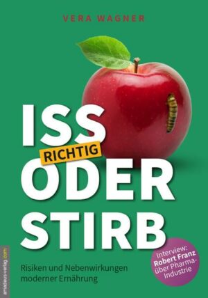 Honighäuschen (Bonn) - Iss richtig oder stirb! Von der Wiege bis zum PfIegebett, von der Babymilch bis zum Menü im Heim: Big Food konditioniert unseren Geschmack. Man macht uns krank mit Zucker, Salz und Fett, vergiftet uns mit toxischen Zusätzen und in High-Tech-Laboren zusammengebrauten Aromen und bringt damit viele Menschen ins Grab. Die Nahrung ist für die meisten Todesopfer weltweit verantwortlich, sagt die WHO  und kollaboriert hinter den Kulissen mit den Food-Konzernen. Diejenigen, die Ernährung kontrollieren müssten, haben die Kontrolle abgegeben. Früher wäre es strafbar gewesen, Erdbeergeschmack aus Sägespänen herzustellen, heute ist es legal. Die Zeit des Umbruchs ist gekommen, auch beim Thema Ernährung. Ernährungswissenschaftler fordern deshalb: Der Grad der industriellen Verarbeitung sollte auf Produkten angegeben werden. Doch wie lange wird es dauern, bis das umgesetzt ist? Sie haben nur eine Chance: Sie müssen die Sache selbst in die Hand nehmen! Vera Wagner klärt auf über Ernährungs-Mythen und -Lügen, die uns Verbrauchern aufgetischt werden. Und sie zeigt den Weg auf zu einer Ernährung, die uns wieder in Balance bringt. Es bedeutet eine Rückkehr zu unseren Wurzeln, zu naturbelassenen LEBENSmitteln, die Körper und Geist im besten Sinne nähren.