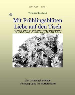 Küche. Ein Wort für den Kalender, auf dem meistens Rezepte stehen? Ein Wort für einen Raum, der manchmal so klein ist, dass man sich kaum umdrehen kann? Oder nur ein Wort wie Waffel? Nein, Küche heißt Leben! Wer kocht, weiß mehr davon. In der Küche ist der Treff der Familie, ein Ort des Genießens. In der Küche wird gefeiert und vergessen, da ohne Essen und Trinken das Leben nicht lebenswert ist. In der Küche wird gekocht! Die Küche ist ein Experimentierfeld voller Kreativität, von denen alle profitieren. Gut Essen und Trinken möchte jeder, aber schön und geschmackvoll Essen und Trinken muss man wollen, dann erst weiß man, was man isst (oder ist?). Dazu bedarf es keiner großen Fähigkeiten, denn fertig machen und zubereiten ist fast so einfach, wie ein Buch lesen. Aber: Man muss es verstehen können, sonst entgeht einem die Pointe… Aber das ist nur ein Aspekt. Nun geht es aber in diesem Buch nicht um Gerichte an sich, sondern um Blüten und ihre Verwendung für die unterschiedlichsten Gerichte. Es kommt nicht darauf an, nur Blüten zu essen sondern sie zu genießen und dabei einen tiefen Blick in das Naturgeschehen werfen zu dürfen, wenn man es wollte. Blüten sind wie Poesiealben - voller Charme. Sie sind zart und empfindlich und lassen nicht alles mit sich machen. Sie sind nicht nur schön sondern haben einen phantastischen eigenen Geschmack, der jedem passenden Gericht eine ganz persönliche Note verleiht. Und Blüten haben noch etwas ganz Persönliches: Sie sind Ausdruck eines komplexen Geschehens im Jahreskreislauf, der immer in den Blüten sein Optimum erreicht. Und das macht den Genuss an Blüten aus, die einer Zeituhr gleichen, die nicht tickt sondern einfach gut schmeckt und sehr bekömmlich ist! Im Vordergrund stehen Blüten aus dem Garten, aus der Natur, die essbar sind. Blüten werden in unseren Breiten meist nur zu Teezwecken gesammelt und verarbeitet, aber Blüten sind mehr, sie sind gleich verwertbar und zum Würzen geeignet. Einige Frühlingspflanzen aus unseren Breiten werden genauer betrachtet: Vergissmeinnicht, Bärlauch, Goldnessel, Weiße Taubnessel, Gundermann, Gänseblümchen und andere mehr. Es ist erstaunlich, was man alles aus diesen Blüten machen kann. Grundrezepte und Rezepte sind dann das praktische Ergebnis aller Untersuchungen und wärmsten zu empfehlen.