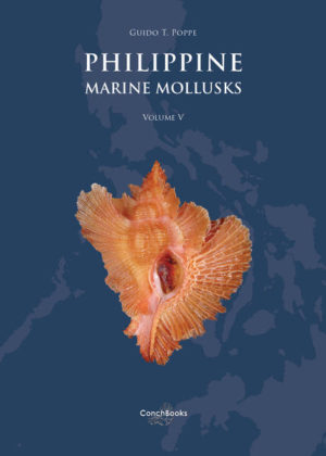 Honighäuschen (Bonn) - This Volume V of the "Philippine Marine Mollusks" is the consequent addition to the first 4 volumes. It contains all additions to the Philippine marine mollusk fauna since 2011, the year in which volume 4 was published. These additions concern new records as well as new species descriptions. Altogether the Philippine fauna has - up to date - 5835 named and documented species, belonging to 297 different families.