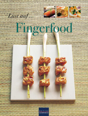 Mit anspruchsvoller Food-Fotografie. Fingerfood macht Spaß! Ob bei Partys oder als Snack- die kleinen dekorativen Häppchen kommen bei allen Gelegenheiten gut an. In diesem Buch finden Sie 90 klassische und neue Rezepte aus aller Welt. Probieren Sie doch einmal Mini-Calzone oder gefüllte Weinblätter, Muschelspieße oder Lachsrilettes, Canapés oder Crostini, frittierte Wan-Tan oder Nachos! Alle Rezepte sind ausführlich beschreiben und leicht zuzubereiten. Viele praktische Tipps, auch zum Zusammenstellen von Büffets, sowie Informationen zur Warenkunde garantieren stets gutes Gelingen!