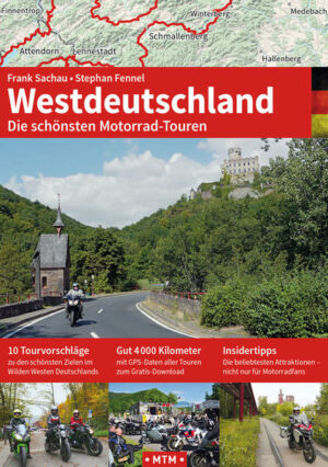 Der Westen Deutschlands hat für Motorrad-Reisende durchaus Qualitäten. Ob Eifel oder Bergisches Land