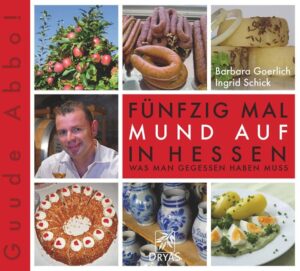 Frankfurter Würstchen sind weltweit in aller Munde. Und auch die original Frankfurter Grüne Soße strebt nach internationaler Anerkennung. Doch warum man auch "Beulches", "Bloatz", "Edelsäcker", "Lumpen & Flöh’", "Weckewerk" und viele andere hessische Spezialitäten unbedingt kennenlernen sollte, erklären die beiden Frankfurter Autorinnen Barbara Goerlich und Ingrid Schick in diesem Buch.