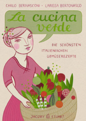 Im sonnenverwöhnten Italien gedeihen rund ums Jahr zahllose Gemüsesorten, die von Bozen bis Palermo auf vielfältige Weise zubereitet werden. Von Artischocke bis Zucchini hat Carlo Bernasconi insgesamt achtzehn Gemüsesorten ausgewählt, mit denen in Italien gern gekocht wird. Er erklärt die Bedeutung und Verwendung der einzelnen Gemüse und lässt dabei auch persönliche Erinnerungen an die Küche seiner Nonna und seiner Mamma einfließen. Die sinnlichen Illustrationen von Larissa Bertonasco fangen den bunten Reigen der Gemüsesorten ein und wecken Italien-Sehnsüchte. Vor das Kochen und Schmausen hat sie den Augenschmaus gesetzt.