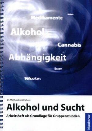 Honighäuschen (Bonn) - Dr. Brecklinghaus stellt hier in 9 Arbeitskapiteln insbesondere die medizinische Seite der Sucht so dar, dass sich das Material besonders für die Nachsorgegruppen in der Suchtselbsthilfe gut einsetzen lässt. Abbildungen und die beiliegende CD helfen, den Unterrichtsstoff anschaulich darzustellen. Dieses Arbeitsheft ist auch für den Unterricht in Suchtkliniken geeignet.