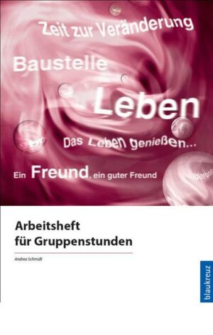 Honighäuschen (Bonn) - In dem Arbeitsheft für Gruppenstunden wurden von verschiedenen Mitarbeitern aus dem Umfeld des Blauen Kreuzes in Deutschland 10 verschiedene Themen ausführlich als Anleitung für Gruppenstunden (hauptsächlich aus der Suchtselbsthilfe) behandelt. Die einzelnen Themen sind so aufgearbeitet , dass der Gruppenleiter die Gruppenstunde gestalten kann, von der Vorbereitung, dem erforderlichen Arbeitsmaterial usw. bis hin zu Kopiervorlagen zur Weitergabe an die Gruppenmitglieder ist in dem Heft zusammen gestellt. Zweifarbig und lesefreundlich gestaltet.