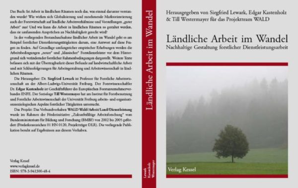 Honighäuschen (Bonn) - Das Buch: Ist Arbeit in ländlichen Räumen noch das, was einmal darunter verstanden wurde? Wie wirken sich Globalisierung und zunehmende Marktorientierung auch der Forstwirtschaft auf ländliche Arbeitsverhältnisse und Vorstellungen guter Arbeit aus? Und wie kann die Arbeit in ländlichen Räumen so gestaltet werden, dass sie umfassenden Ansprüchen an Nachhaltigkeit gerecht wird? In der vorliegenden Bestandsaufnahme ländlicher Arbeit im Wandel geht es am Beispiel forstlicher Dienstleistungstätigkeiten darum, eine Antwort auf diese Fragen zu finden. Auf Grundlage umfangreicher empirischer Erhebungen werden die Arbeitsbedingungen neuer und klassischer Forstdienstleister vor dem Hintergrund sich verändernder forstlicher Rahmenbedingungen dargestellt. Weitere Texte befassen sich mit der Übertragbarkeit dieser Befunde auf landwirtschaftliche Arbeit und mit Schlussfolgerungen für Arbeitsgestaltung und Arbeitswissenschaft in ländlichen Räumen.Die Herausgeber: Dr. Siegfried Lewark ist Professor für Forstliche Arbeitswissenschaft an der Albert-Ludwigs-Universität Freiburg. Der Forstwissenschaftler Dr. Edgar Kastenholz ist Geschäftsführer des Europäischen Forstunternehmerverbandes ENFE. Der Soziologe Till Westermayer hat am Institut für Forstbenutzung und Forstliche Arbeitswissenschaft der Universität Freiburg arbeits- und organisationssoziologischen Aspekte forstlicher Tätigkeiten untersucht.Das Projekt: Das Verbundvorhaben WALD Wald/Arbeit/Land/Dienstleistung wurde im Rahmen der Förderinitiative Zukunftsfähige Arbeitsforschung vom Bundesministerium für Bildung und Forschung (BMBF) von 2002 bis 2005 gefördert (Förderkennzeichen 01 HN 0120, Projektträger DLR). Die vorliegende Publikation beruht auf Ergebnissen aus diesem Vorhaben.Verlag Kesselwww.verlagkessel.deISBN: 978-3-941300-48-4